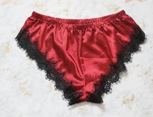 SheIn Red Pajamas Shorts - Image 2