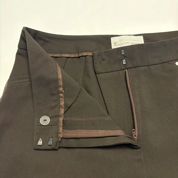 Elliott Lauren Wide Leg Trousers Women 8 Brown Professional Workwear Pants - Image 7
