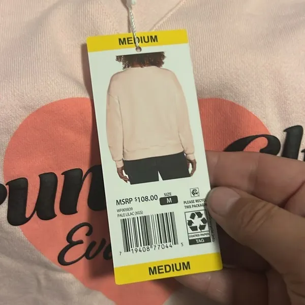 NWT Wildfox Graphic Crewneck “Brunch Club Everyday” Sweatshirt Size‎ Medium - Image 10