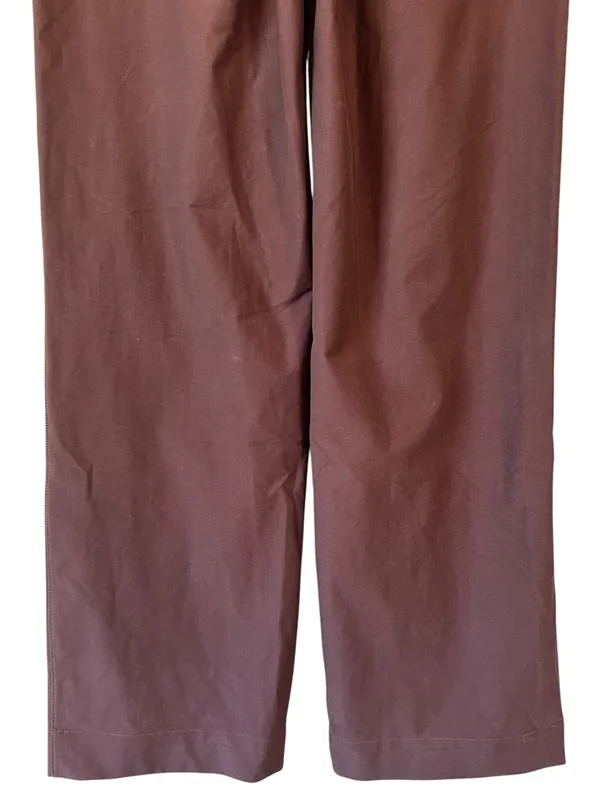 Lululemon City Sleek 5 Pocket Wide-Leg High-Rise Pant Utilitech Roasted Brown - Image 12
