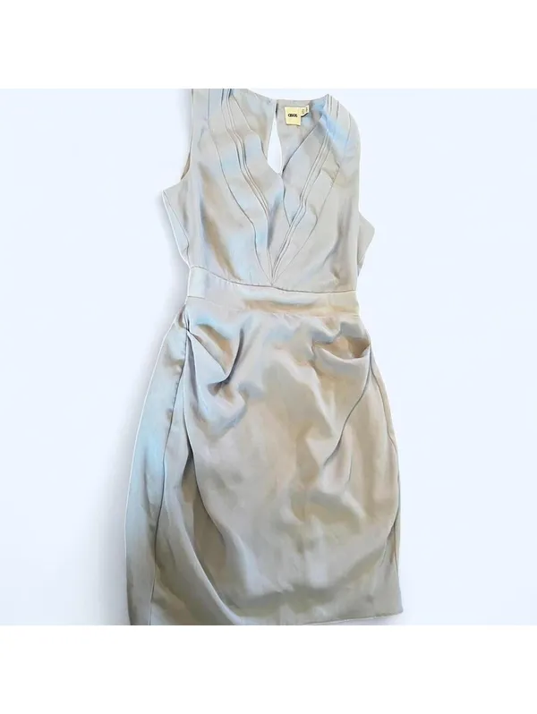 ASOS Blue Boho Fairycore Mini Dress Size Small - Image 3