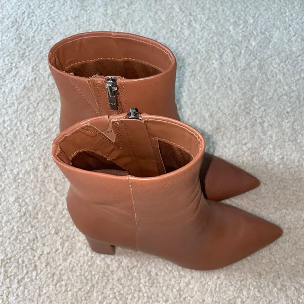 Marc Fisher Brown Booties - Image 2