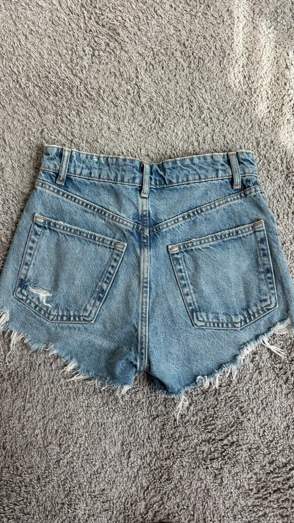 ZARA Jean Shorts Denim - Image 3