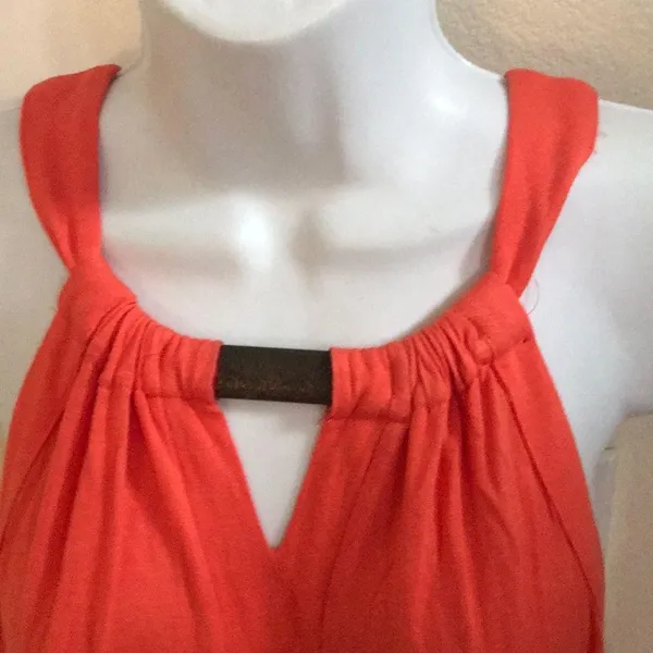 Apt 9 halter tank in Mellon summer wear L - Image 3