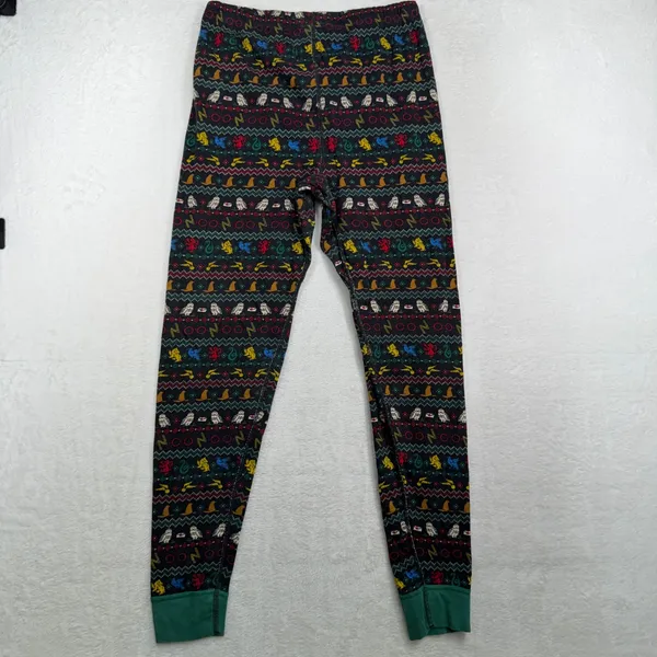 Hanna Andersson Large Pajama Set Harry Potter Fair Isle Organic Cotton Sleepwear - Image 5