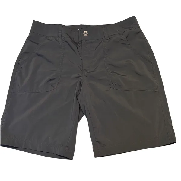 Columbia Omnishield Hike Shorts Charcoal Gray Weather‎ Resistant Camping Size 10 - Image 2