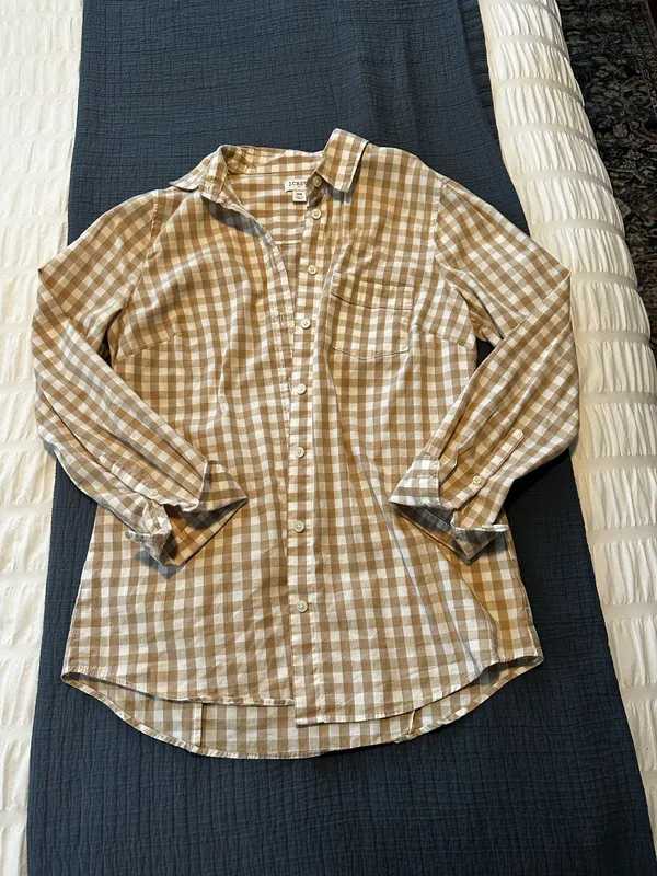 J.Crew Button Down Shirt Plaid - Image 2