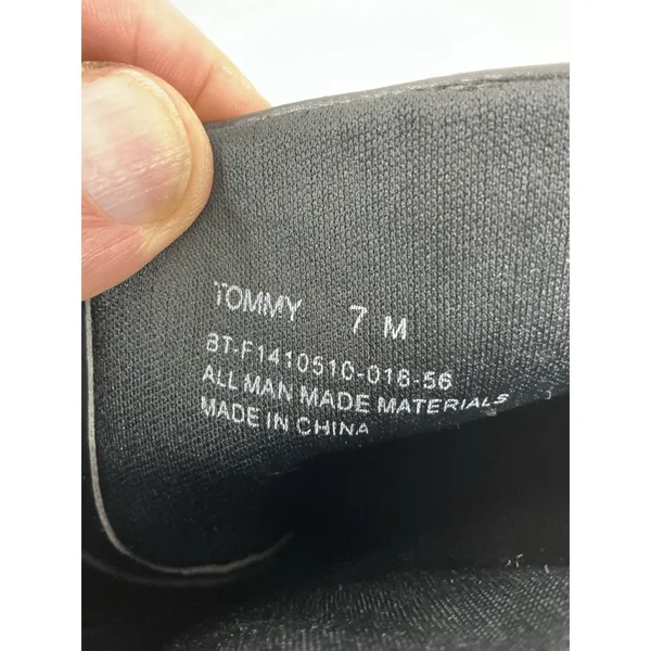 Womans Baretraps Tommy Knee High Riding Boots Size 7 M Black Full Zip - Image 7