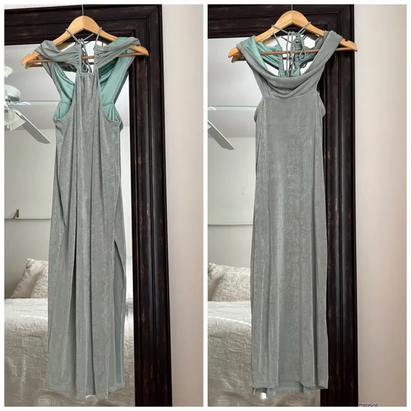 Runaway The Label Jodi Midi Dress Green - Image 4