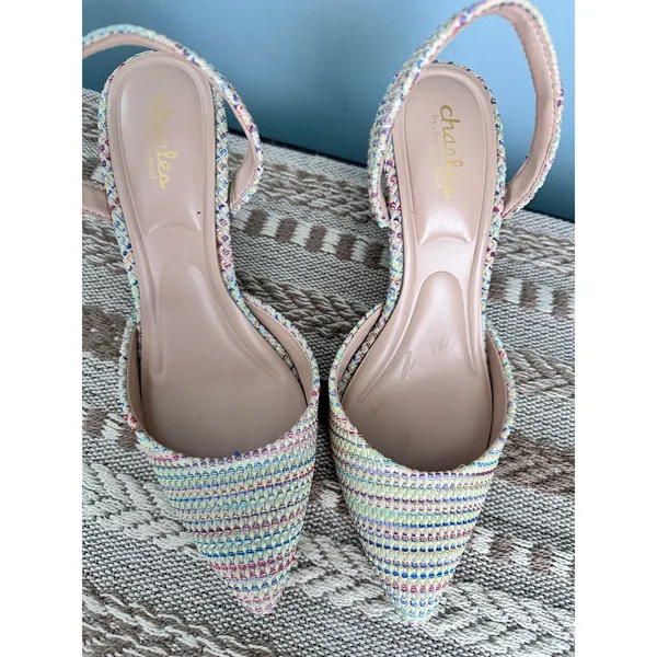 Charles By Charles David Iniko Multicolor Pump Heels Size: 7 - Image 3