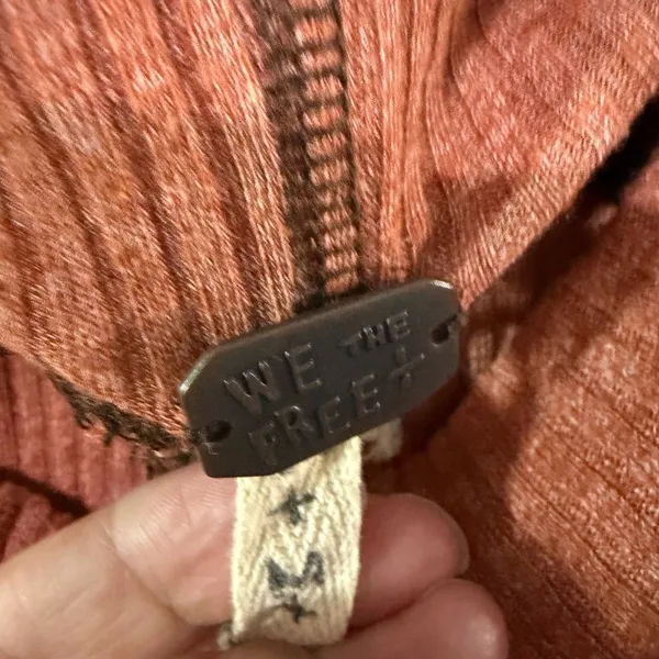 Free People We The Free Rust Cowl Neck Sweater - Image 3