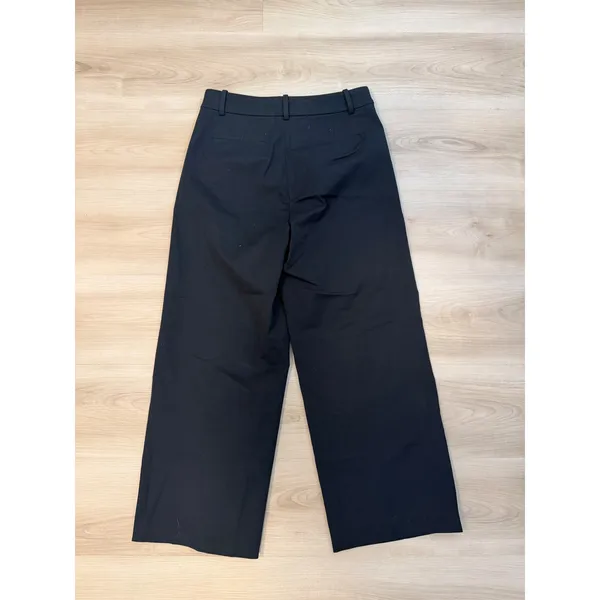 J.Crew Pants Black 2 Women Remy Wide Leg Trouser Professional Career Pants - Image 7