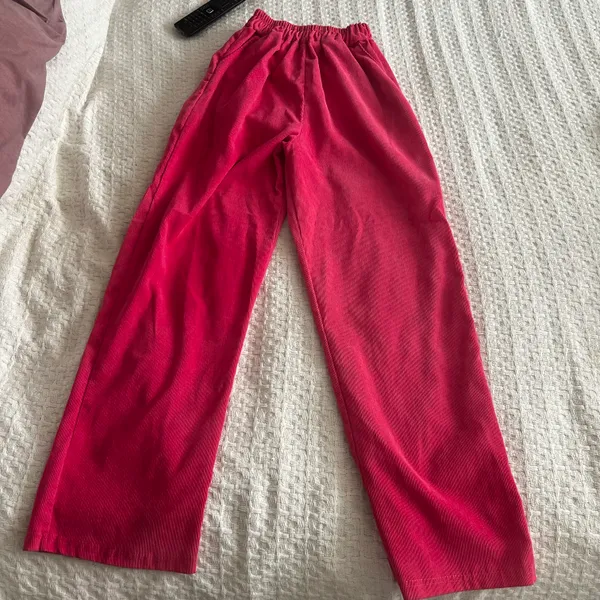 Pink Corduroy Pants - Image 2