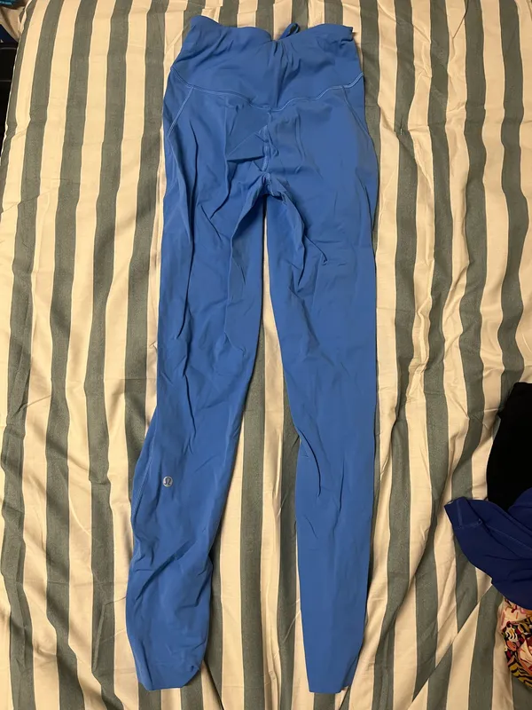 Lululemon Cornflower Blue Fast and Free Leggings - Image 2