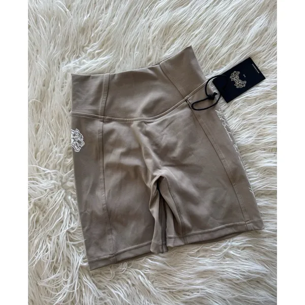 Darc Sport She Chopper Energy Georgia Shorts Taupe Size Small - Image 2