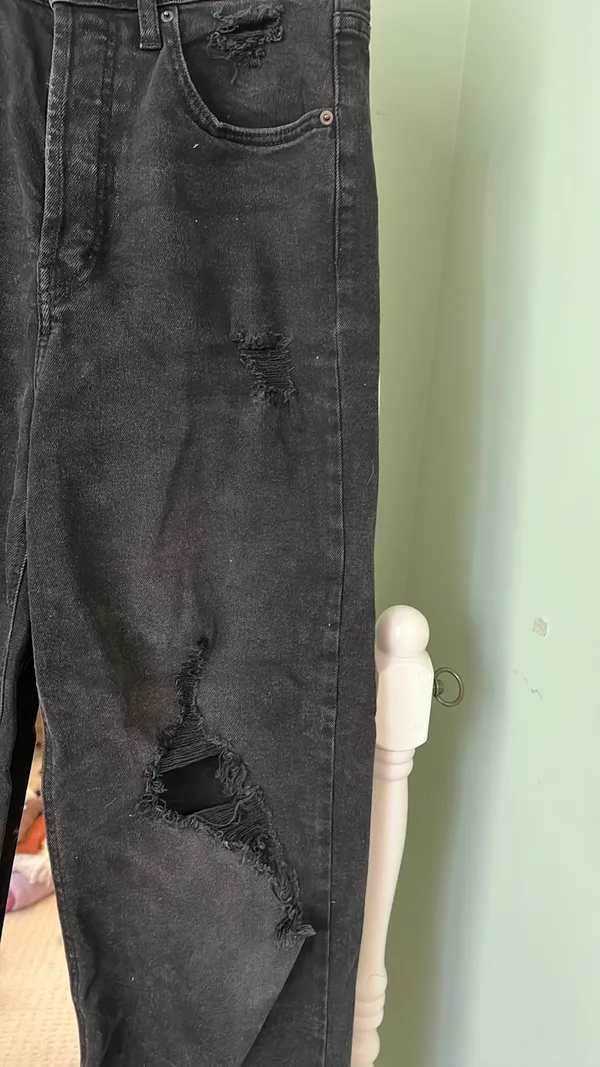 Wild Fable Distressed High-Waisted Jeans - Image 2