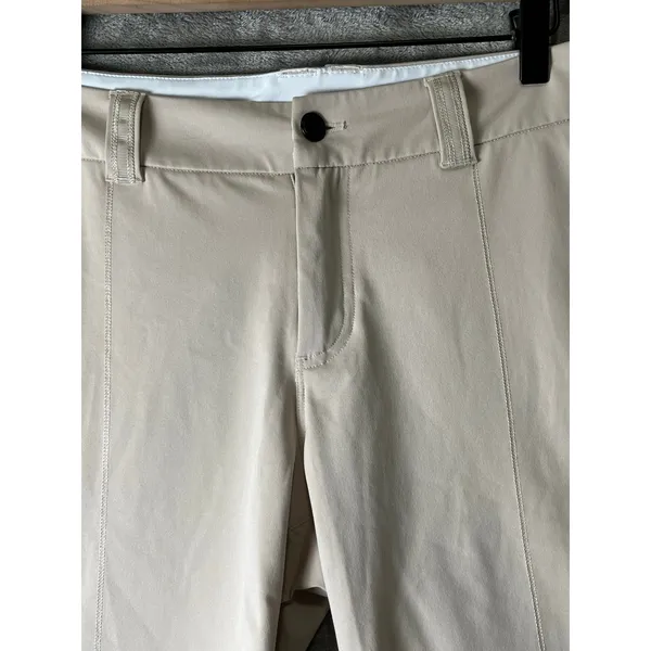 Lululemon Club‎ Short Mojave Tan High Rise Golf Tennis Stretch Shorts Women's 12 - Image 2