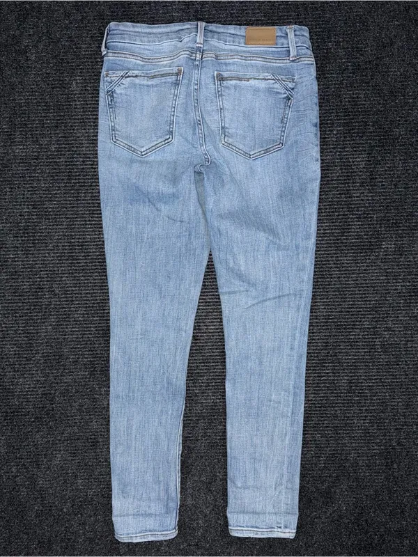 Buckle Black Fit No 53 Skinny Stretch Jeans Light Wash Mid Rise 29x30 BBW11401S - Image 2