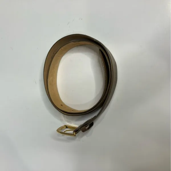 Genuine Leather belt light brown women’s size 34 casual‎ neutral basics - Image 8