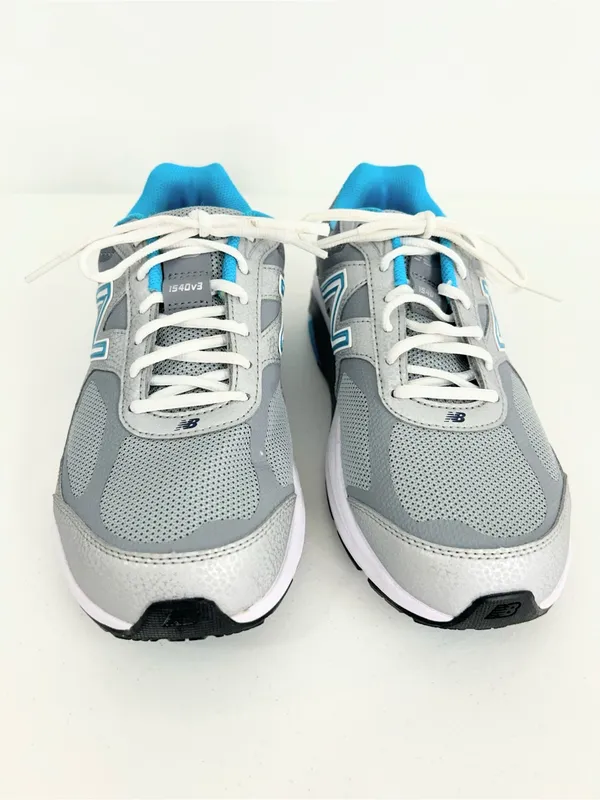 New Balance 1540v3 Silver/Polaris Running Shoes Size 10 - Image 2