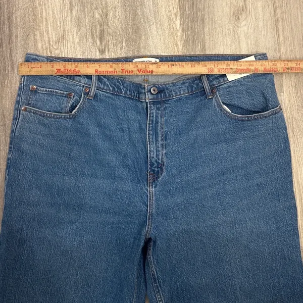 Abercrombie & Fitch The 90s‎ Relaxed High Rise Jeans Raw Hem Size 36/22 Long NEW - Image 5