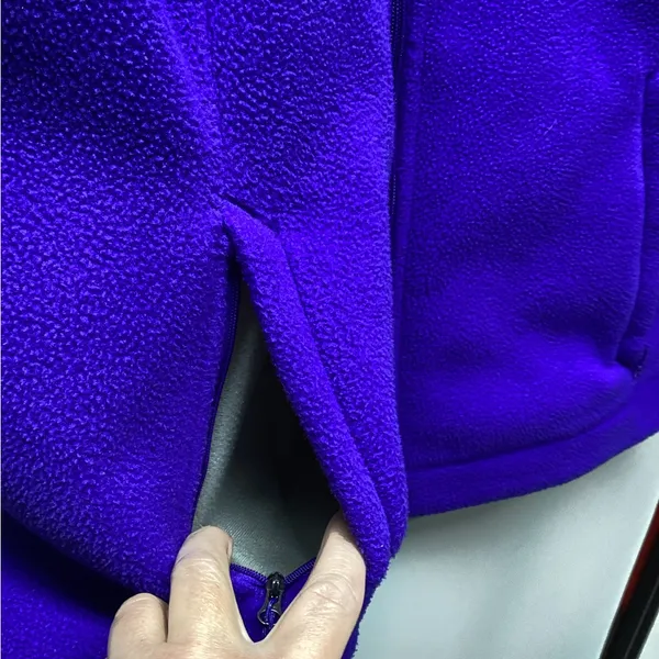 Eddie Bauer fleece vest Purple Size Large - Image 8