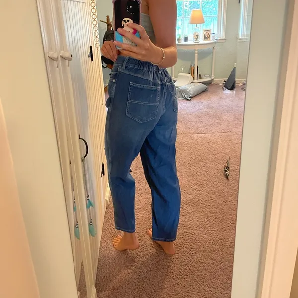 Free People Denim Trouser - Image 2