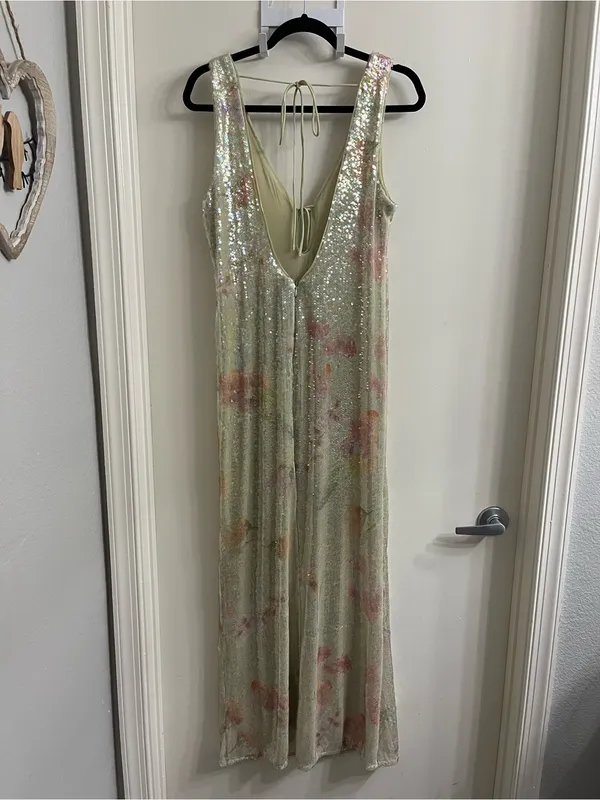 Bardot Eloda Sequin Midi Dress Size US 12 - Image 7