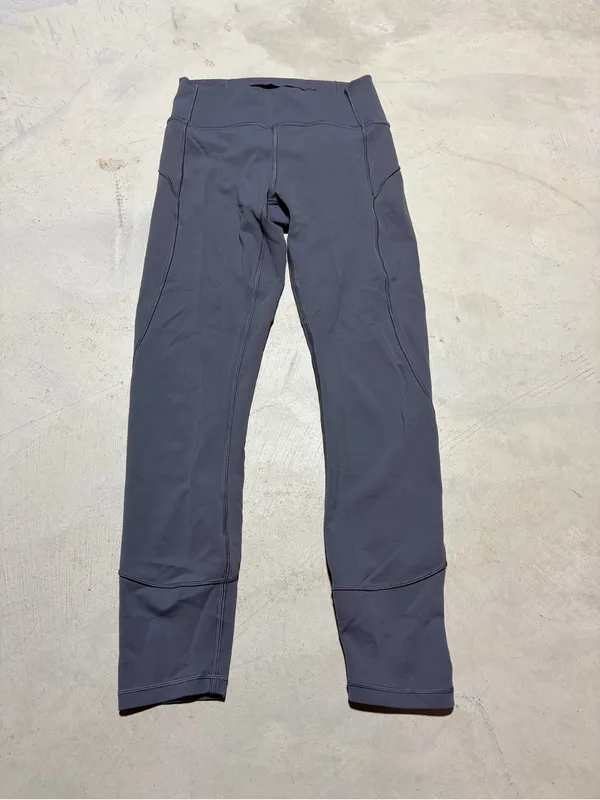 Lululemon in movement 7/8 Gray Leggings 6 - Image 2