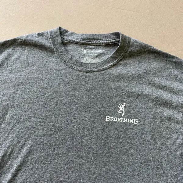 Browning “Live Free Hunt Tough” Graphic Tee - Image 3
