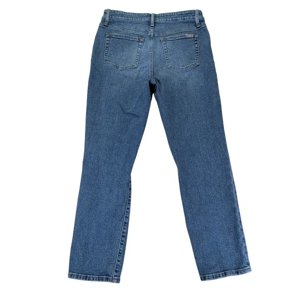 Joe's Jeans Women 28 Medium Indigo Straight Leg Distressed Denim 45GXLLT65994‎ - Image 2