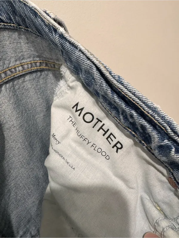 MOTHER Sz 30 The Huffy Flood in Merry Light Wash - Image 6