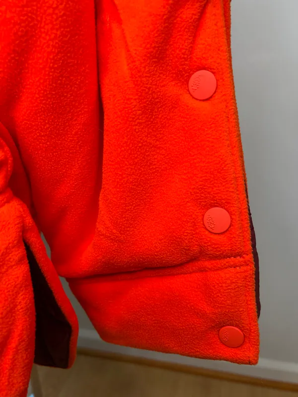 Free People Movement Oversized Colorblock Climber Red Poppy Combo Jacket - Image 10