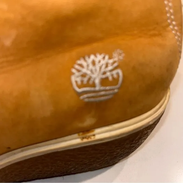 Timberland Genuine Leather Tan Wedge Boots 7.5 - Image 5
