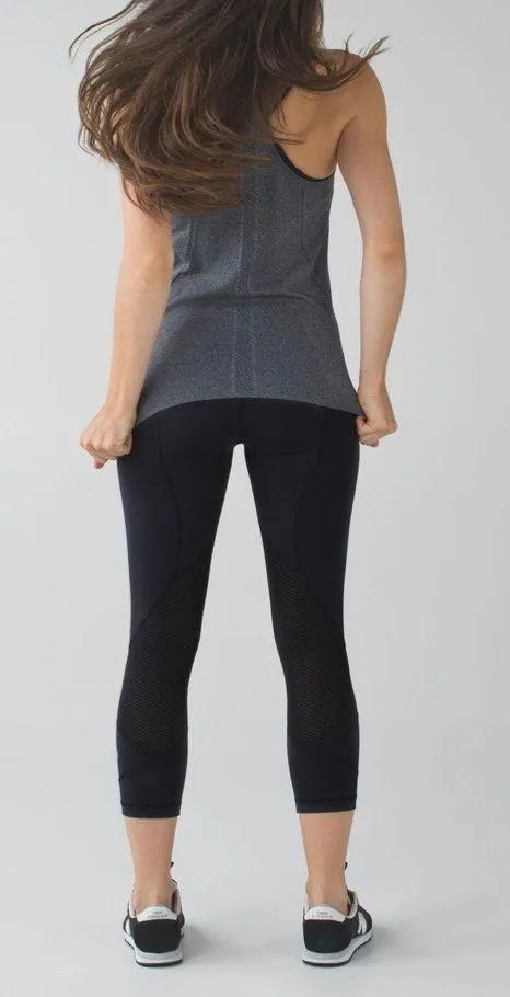Lululemon Pace Rival Crop *22" in Black - Image 3