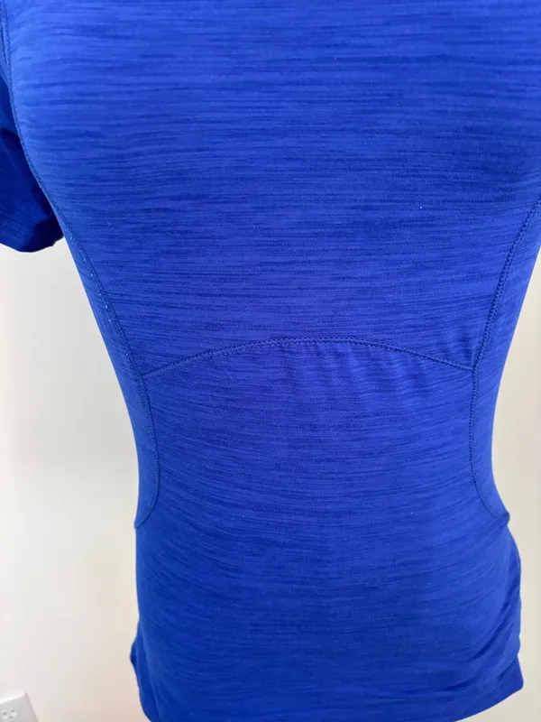 Spyder Women's Short Sleeve Performance Tee in Royal Blue - Image 7