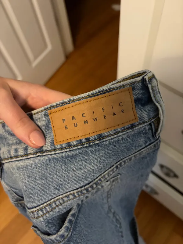 PacSun Jean Skirt Mini Denim Blue - Image 3