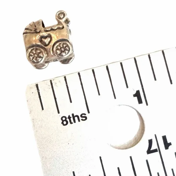 Pandora Sterling Silver Baby Carriage Pram Charm - Image 7