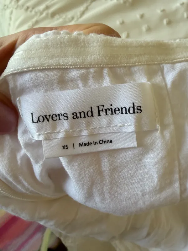 Lovers + Friends White Mini Dress Revolve - Image 4