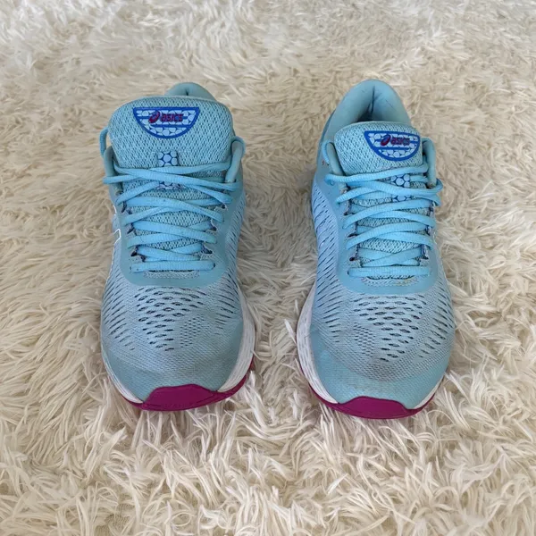 ASICS GEL-Kayano 25 Women's Running Shoes Blue Purple‎ Size 8 - Image 2