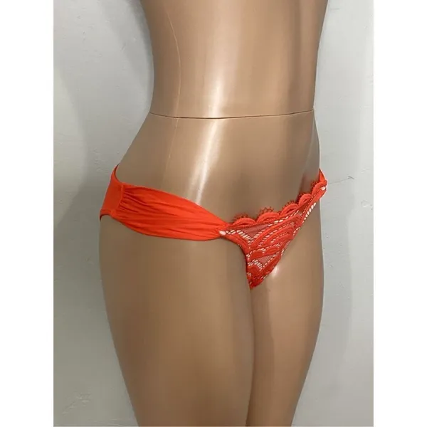 New. Pilyq lace fanned full bikini bottom. Medium - Image 5