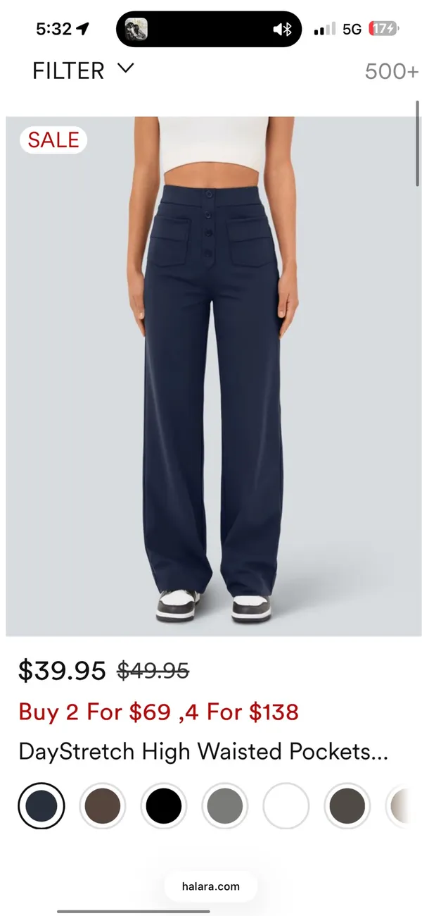 BRAND NEW halara pants - Image 2