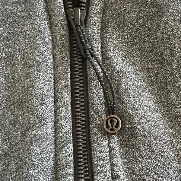 lululemon athletica Gray Full-Zip Hoodie - Image 3