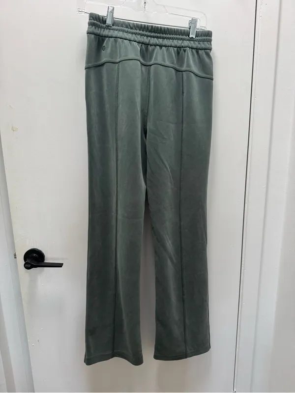 Softstreme Sage Forest Green High-Rise Pant Regular US 6 Casual Rare color 31” - Image 7