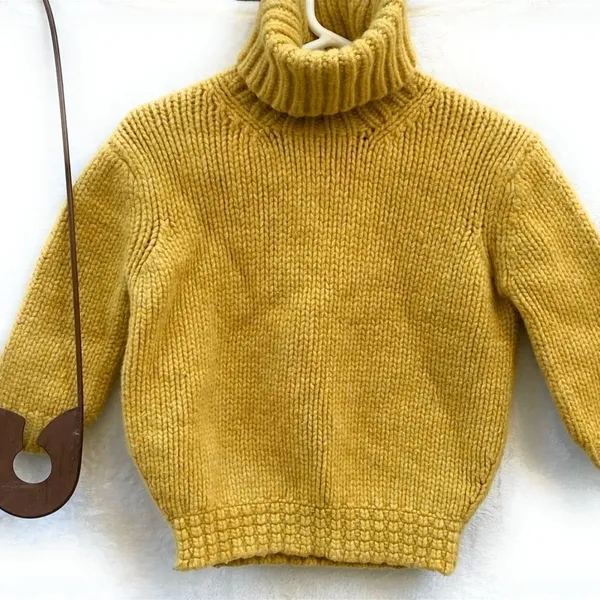 J. Crew Lambswool Blend Turtleneck‎ Sweater - Image 2