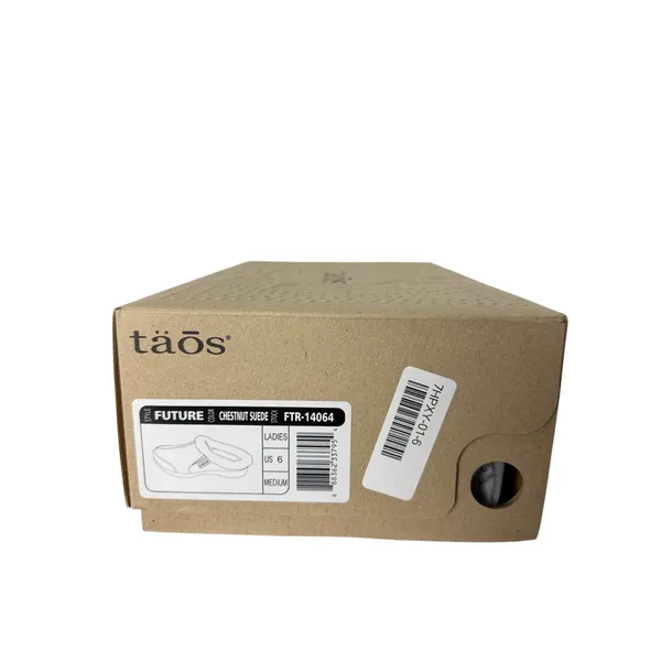 Taos Future Chestnut Suede Slip On Platform Mule Clogs Size 6 NWB - Image 8