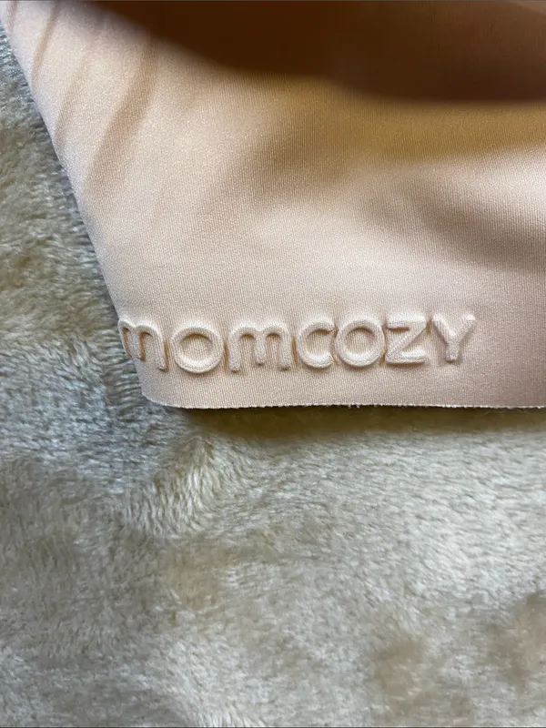 momcozy Nude Wireless Nursing Bra – Soft Support & Easy-Use Clips - Image 4