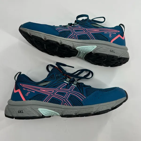 ASICS GEL-Venture 8 Women's Trail‎ Running Shoes Sz 9 - Image 2
