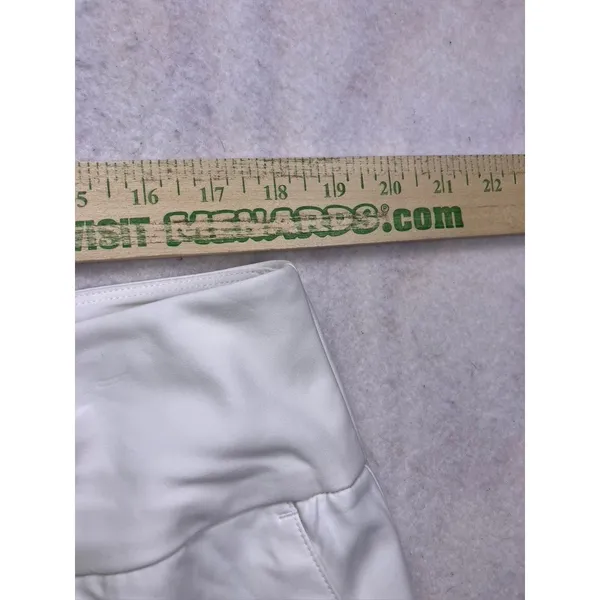 Adidas Golf Ultimate365 Solid Skort Womens‎ XL White Athletic Mini HG6428 Skirt - Image 5