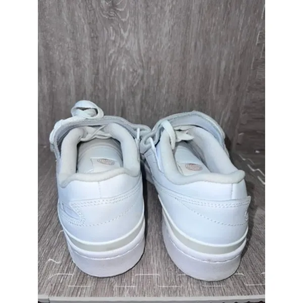 Adidas Women's Forum Low Sneakers White Rose‎ Gold Size 8.5 Casual - Image 4
